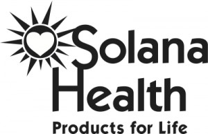 Solana Health Logo BW Products For Life