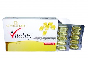Vitality box with Capsules white back
